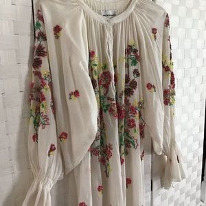 Antik Batik Long Jeweled Dress Size 40/US 10